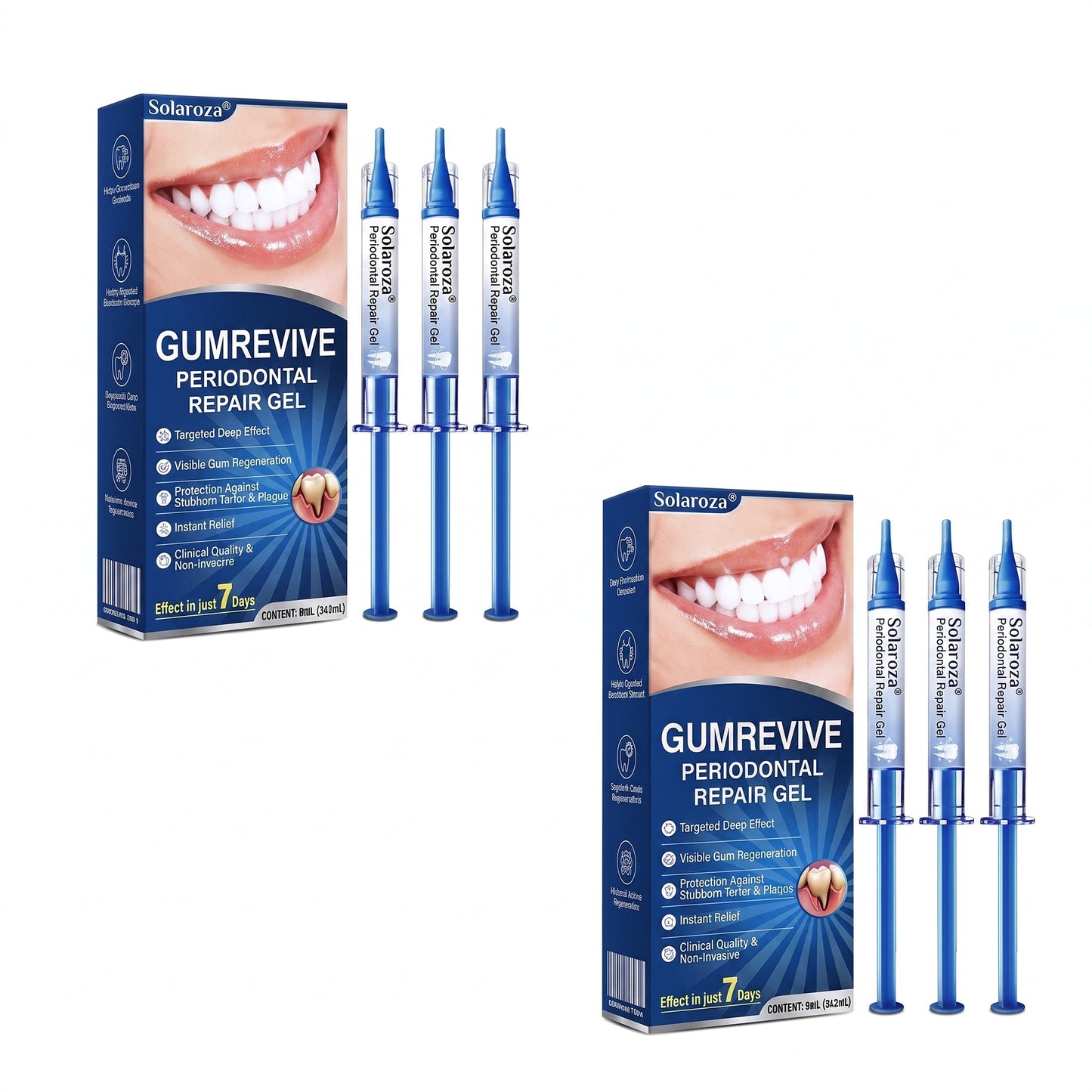 👨‍⚕️👨‍⚕️🦷❄️Solaroza® Gum Revive periodontal repair gel