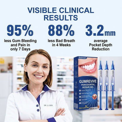 👨‍⚕️👨‍⚕️🦷❄️Solaroza® Gum Revive periodontal repair gel