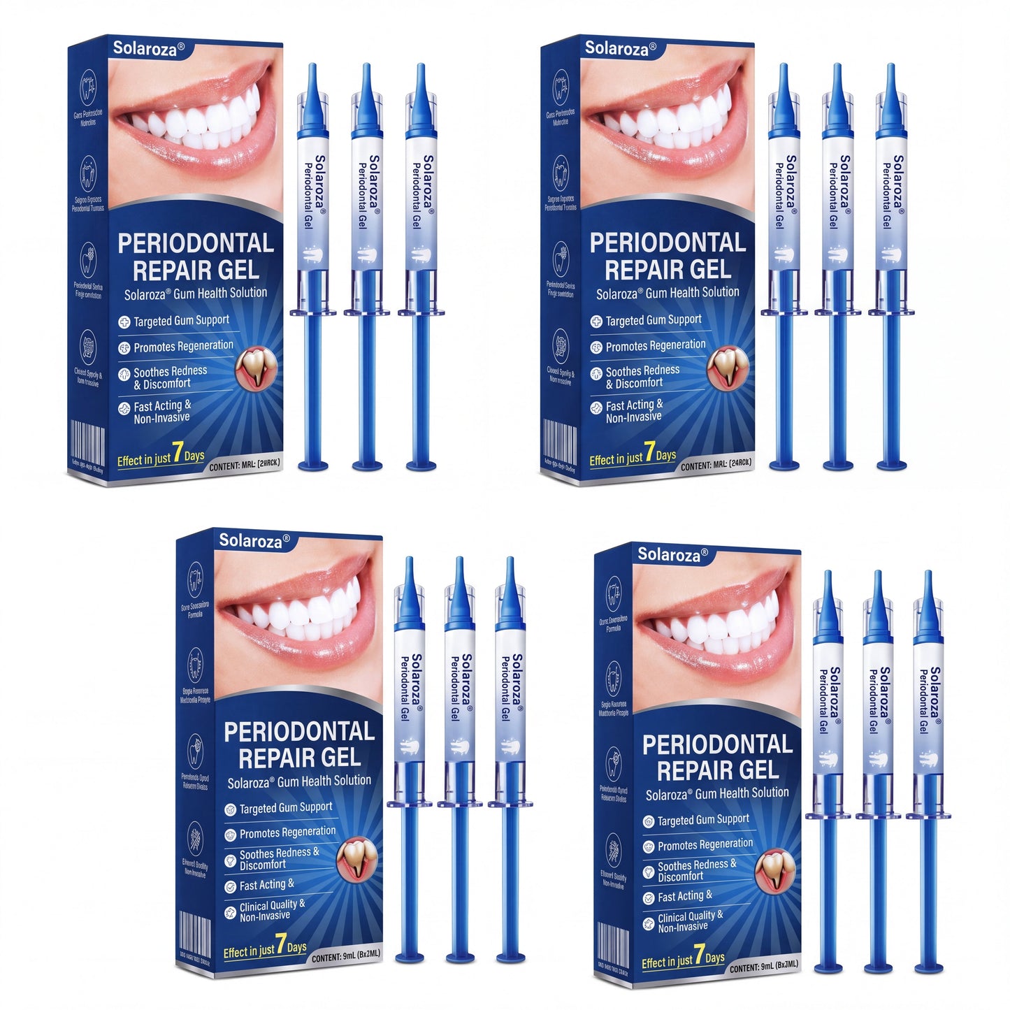 👨‍⚕️👨‍⚕️🦷❄️Solaroza® Gum Revive periodontal repair gel