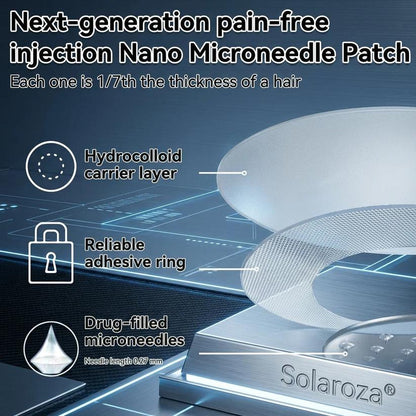 ✅Official Store | 🏆 Solaroza® Moringa & Berberine 15-IN-1 Advanced Nano Microneedle Patch (Once Daily, visible changes in 7 days) ✅ Obesity, Diabetes, Sleep Apnea, And Joint Issues