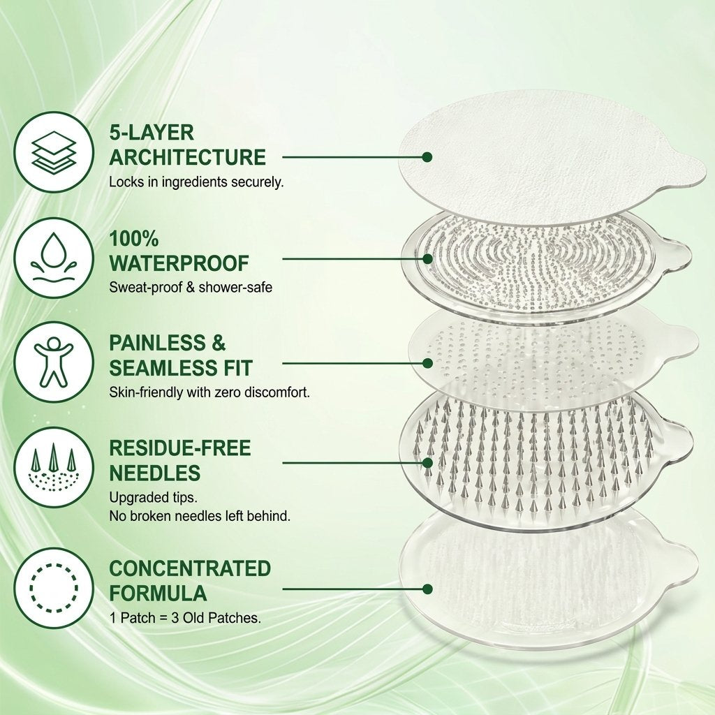 ✅Official Store | 🏆 Solaroza® Moringa & Berberine 15-IN-1 Advanced Nano Microneedle Patch (Once Daily, visible changes in 7 days) ✅ Obesity, Diabetes, Sleep Apnea, And Joint Issues
