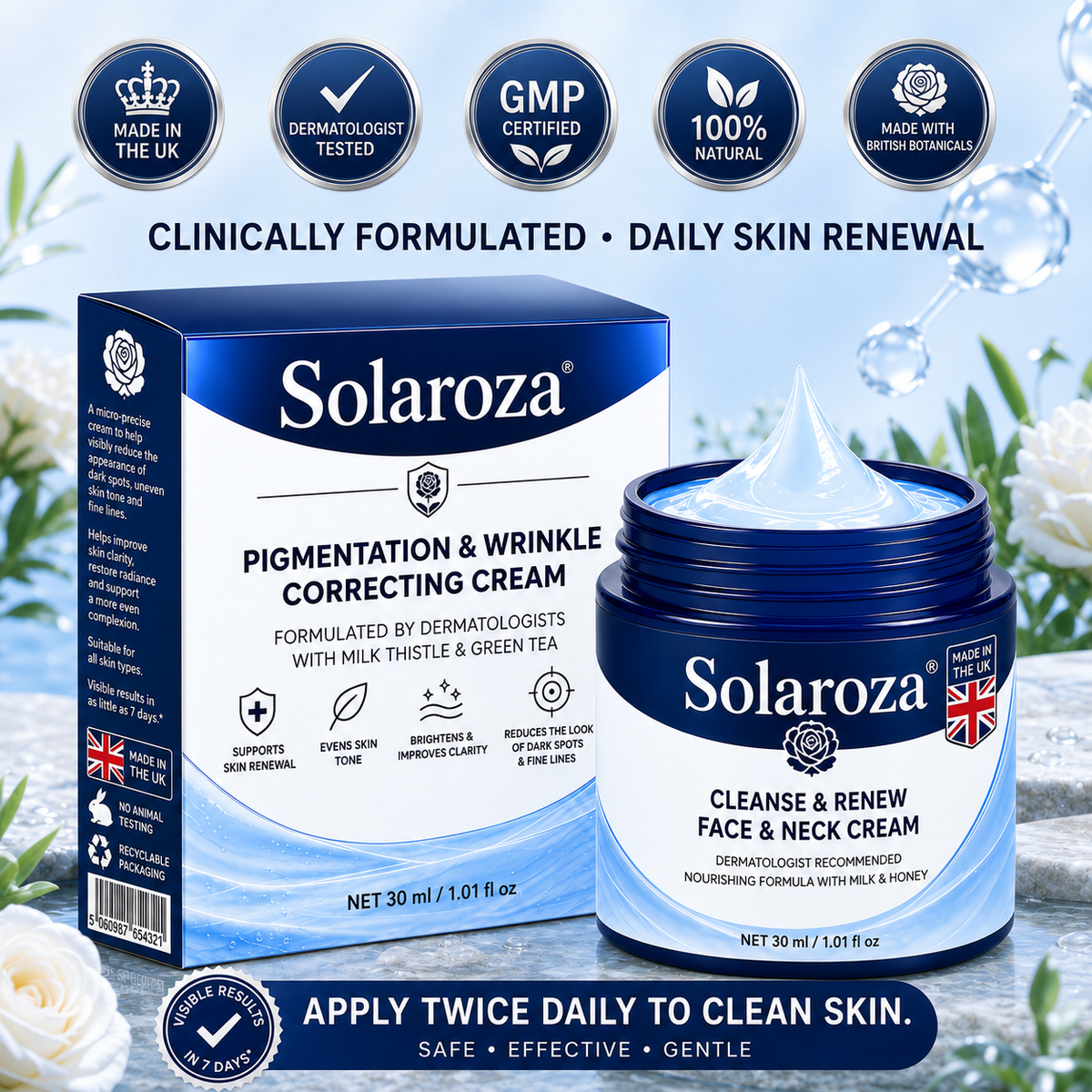 💧𝐒𝐨𝐥𝐚𝐫𝐨𝐳𝐚® 7-Day Skin Tag & Pigmentation Removal Cream (Painless Formula – Scar-Free) 🇬🇧