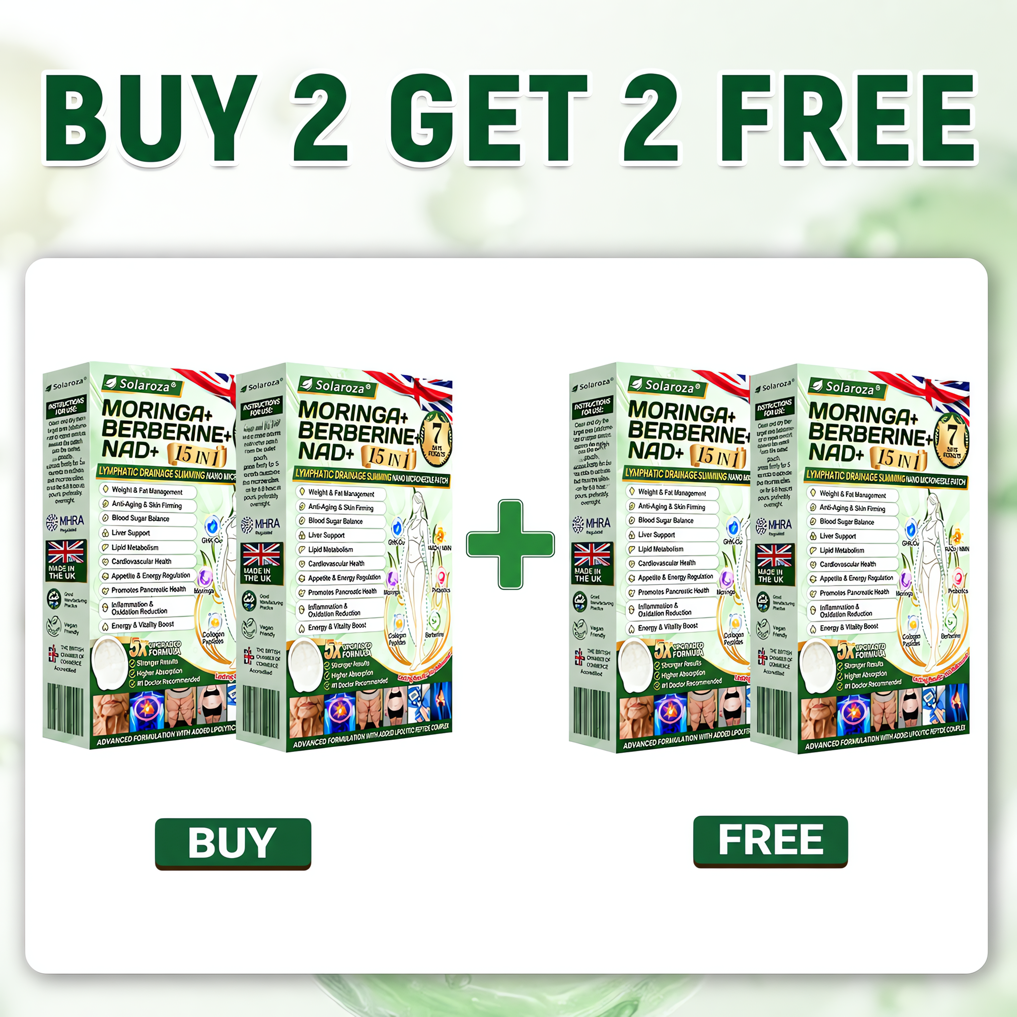 4 Boxes — 1-Month Plan (Best Seller)—Lose up to 40lbs